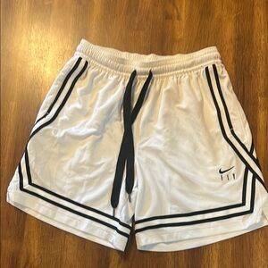 Nike Women's White Athletic Shorts